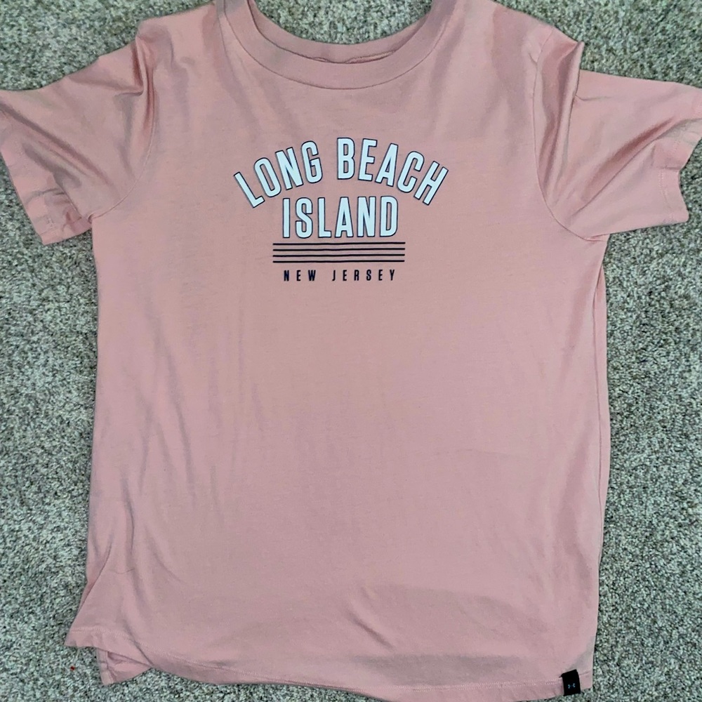 UNDER ARMOUR LONG BEACH ISLAND TEE SHIRT NEW JERSEY